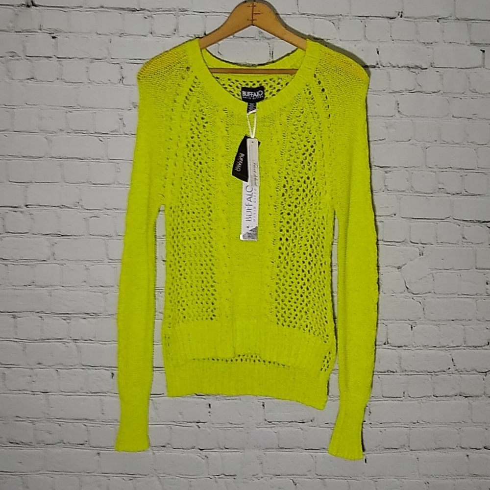 NWT Buffalo David Bitton Sweater S